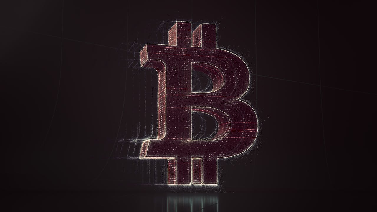 The Art of Drawing Readers In: Your attractive post title goes here 3D depiction of the Bitcoin symbol with a digital, futuristic glow.
